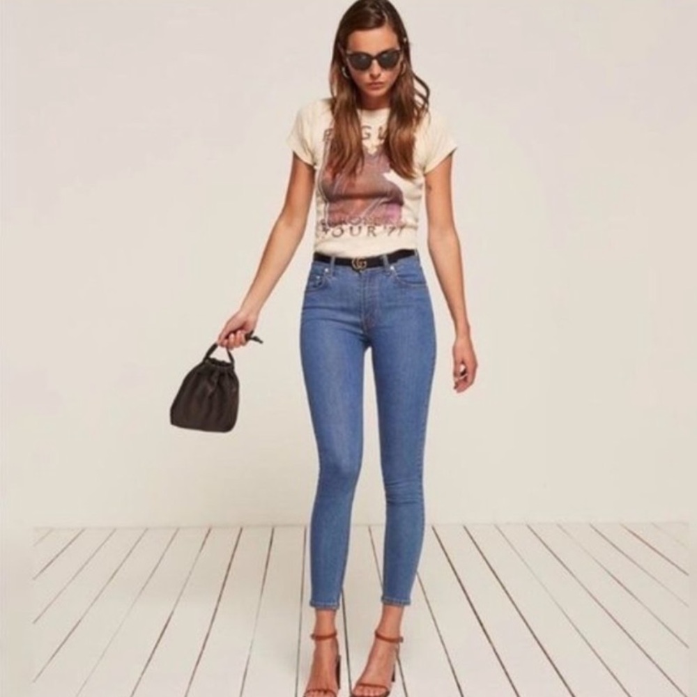 High & Skinny Darwin Wash Jeans size 27